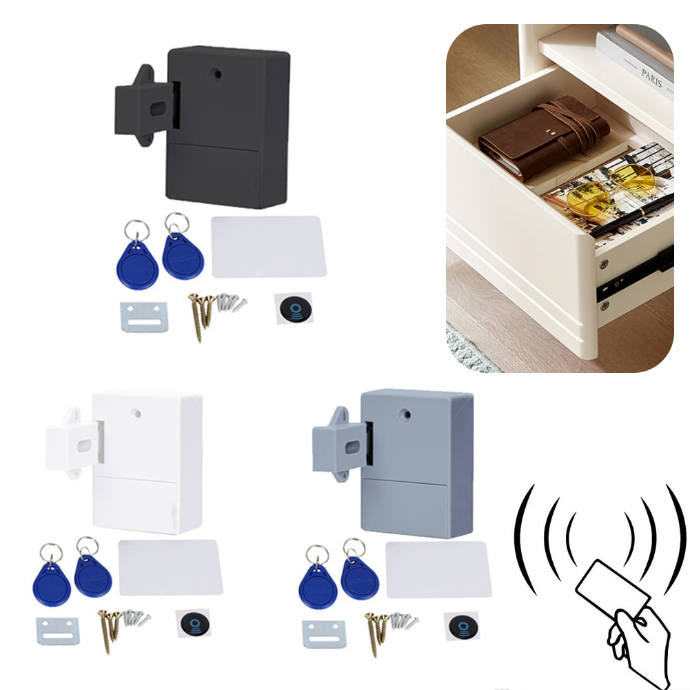 Diy Electronics Cabinet - RFID 電子キャビネットロック 電子ロック 2 キー付き RFID