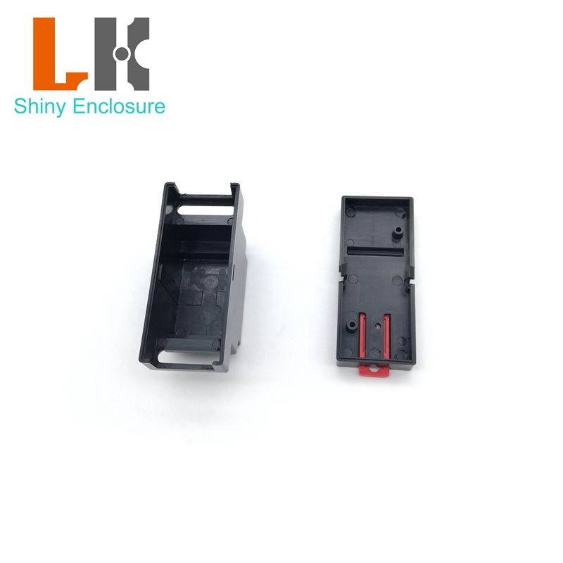 Diy Electronics Box - DIY DIN レールエンクロージャ電子機器用プラスチックエンクロージャ 88x37x59mm 配電ボックス電子エンクロージャコンセントエンクロージャ