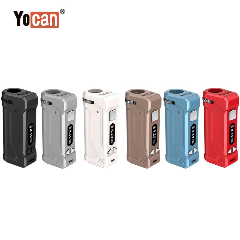 Diy Vape Electronics - Yocan-プロのバッテリーキット,650mAh,電圧/直径,vapeボックス,510用mod,スレッド濃縮物,太いオイル,カートリッジ,オリジン