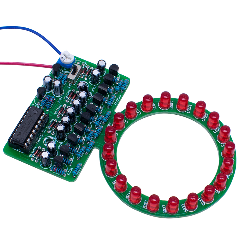 CD4017 リンググラデーション LED フローイングラン - Diy Electronics Kits For Kids のレビューと価格