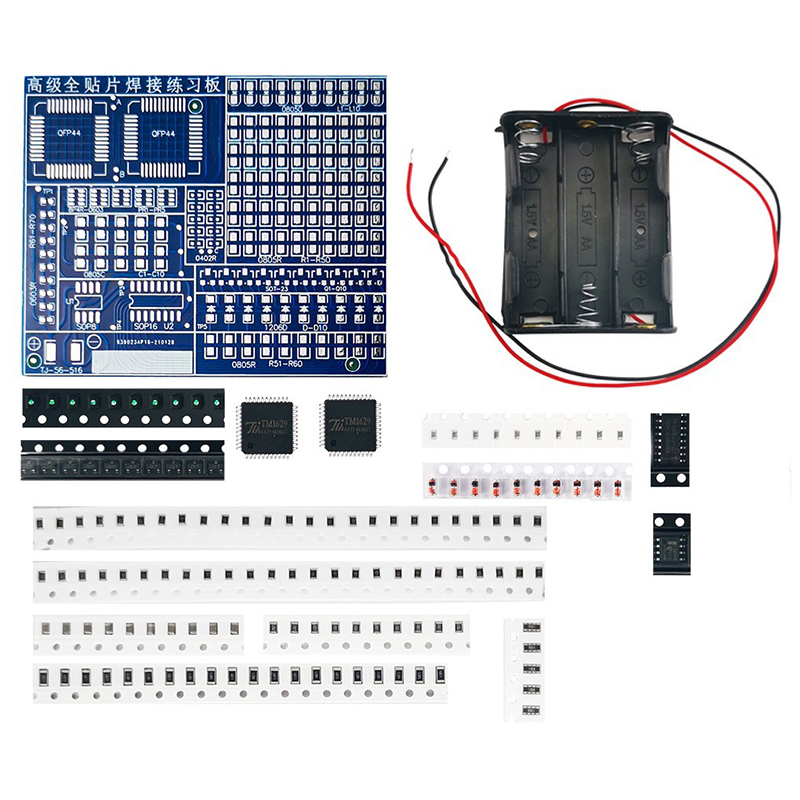 SMD/SMT コンポーネント はんだ付け練習ボード 電子プ - Diy Electronics Kits For Kids のレビューと価格