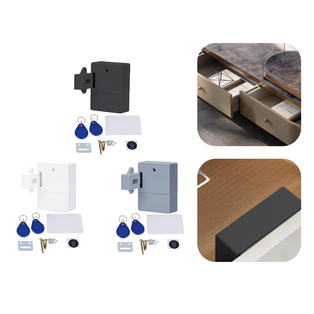 RFID 電子キャビネットロック 電子ロック 2 キー付き  - Diy Electronics Cabinet のレビューと価格
