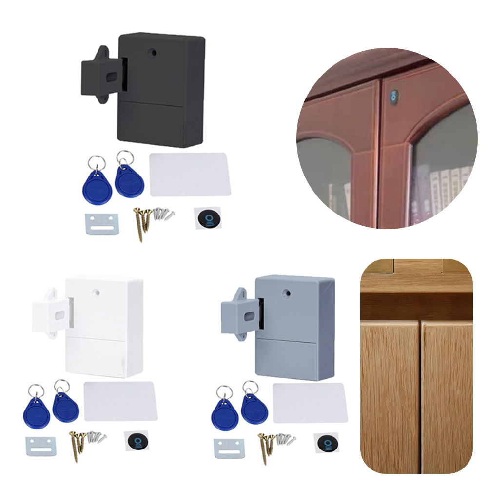 RFID 電子キャビネットロック 電子ロック 2 キー付き  - Diy Electronics Cabinet のレビューと価格