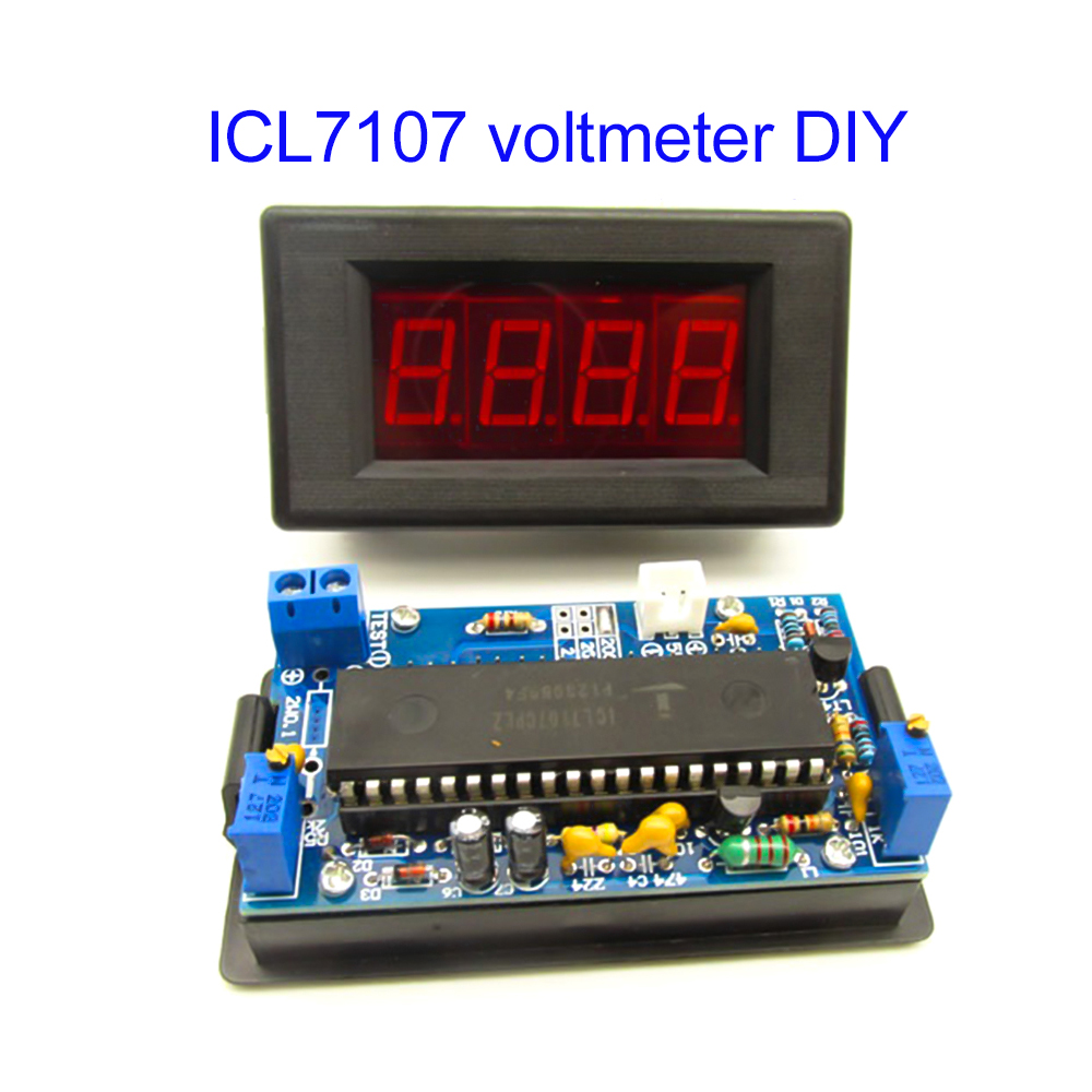 ICL7107 電圧計 DIY キット部品 DC 5V デジ - Diy Electronics Kits For Kids のレビューと価格