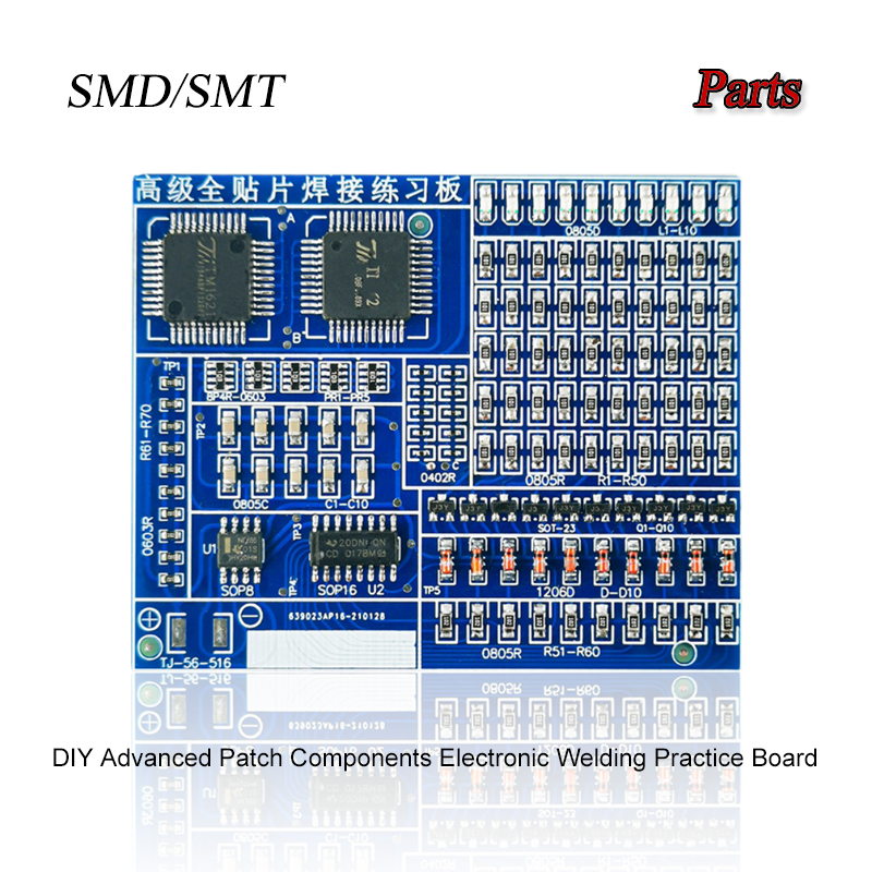 02 パッチコンポーネント電子溶接練習ボードキット SMD/ - Diy Electronics Kits For Kids のレビューと価格