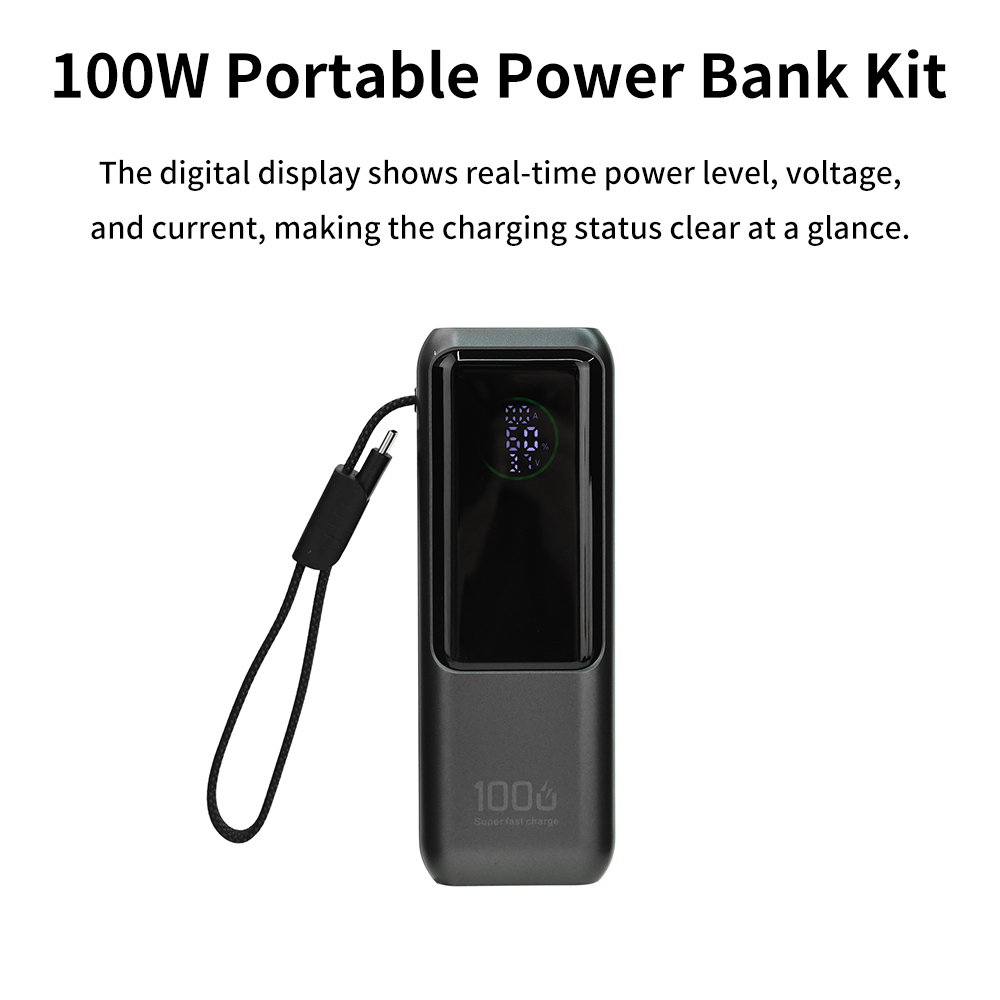 PD 100W急速充電パワーバンクキット 4セル21700バ - Diy Home Electronics Projects のレビューと価格