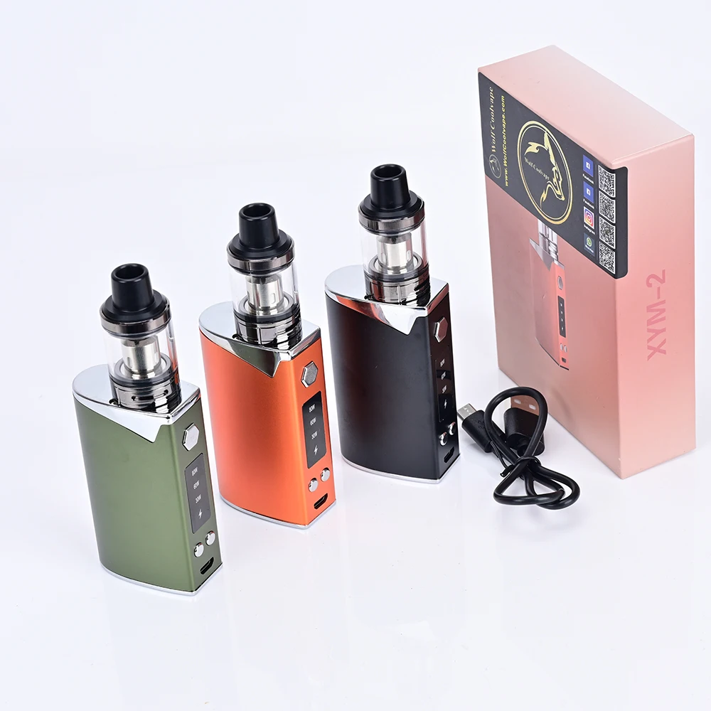 Wolfcoolvape 80W 電子タバコスターターキット - Diy Vape Electronics のレビューと価格