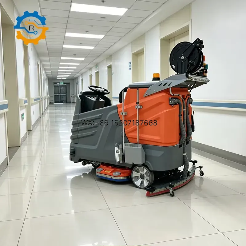 ROD高効率ショッピングモール用工業用乗用式床洗浄機 - Diy Electronics Shop のレビューと価格