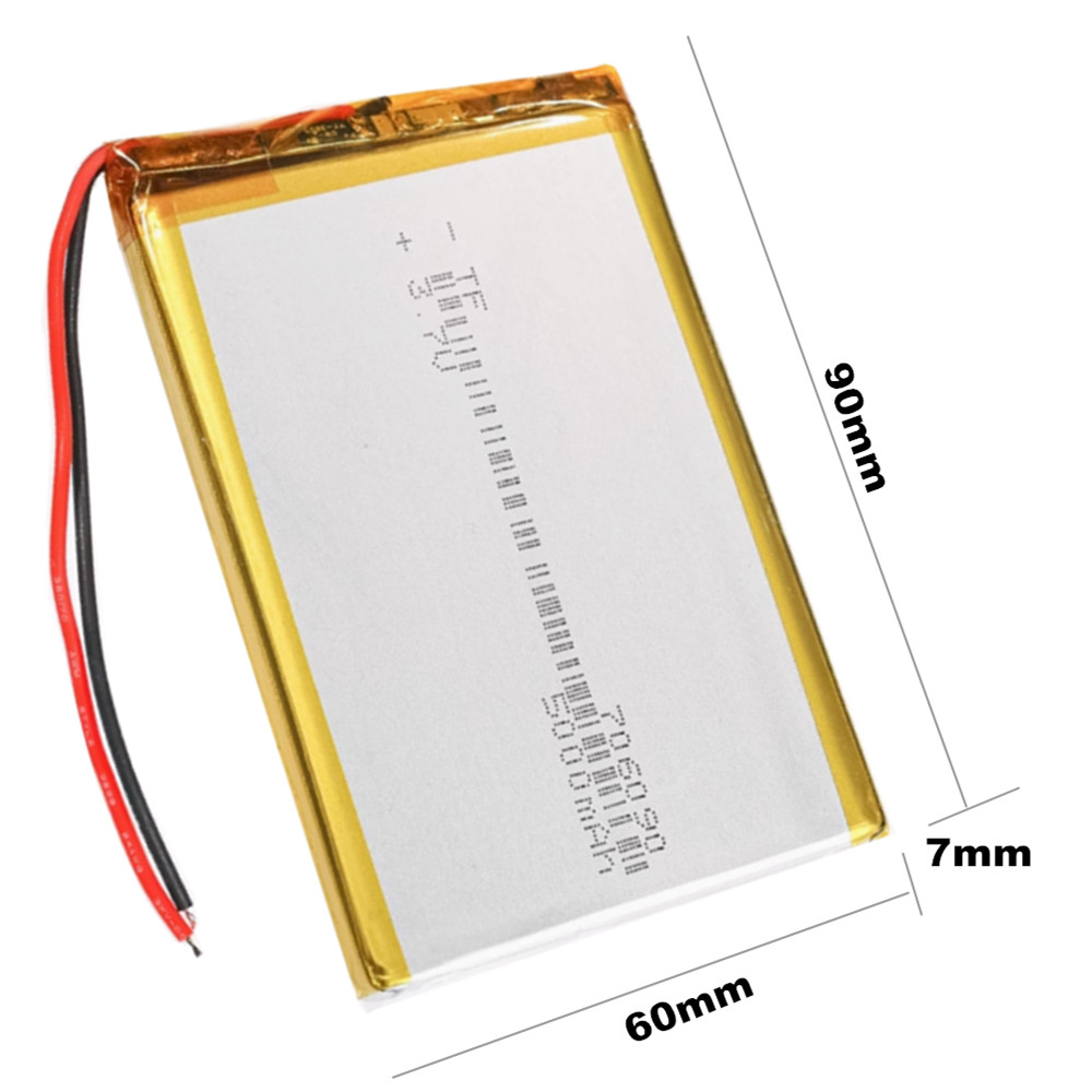 1-10 個 3.7V 5000mAh 706090 606 - Diy Electronics Book のレビューと価格