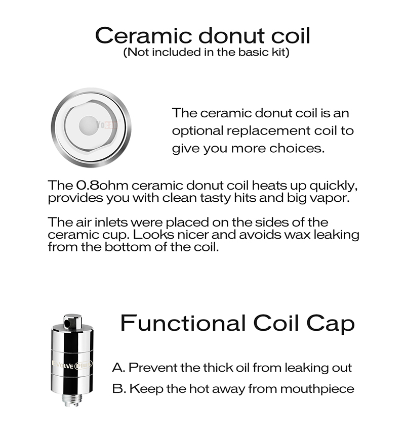 オリジナルyocan進化プラスqdcコイルクォーツデュアル  - Diy Vape Electronics のレビューと価格