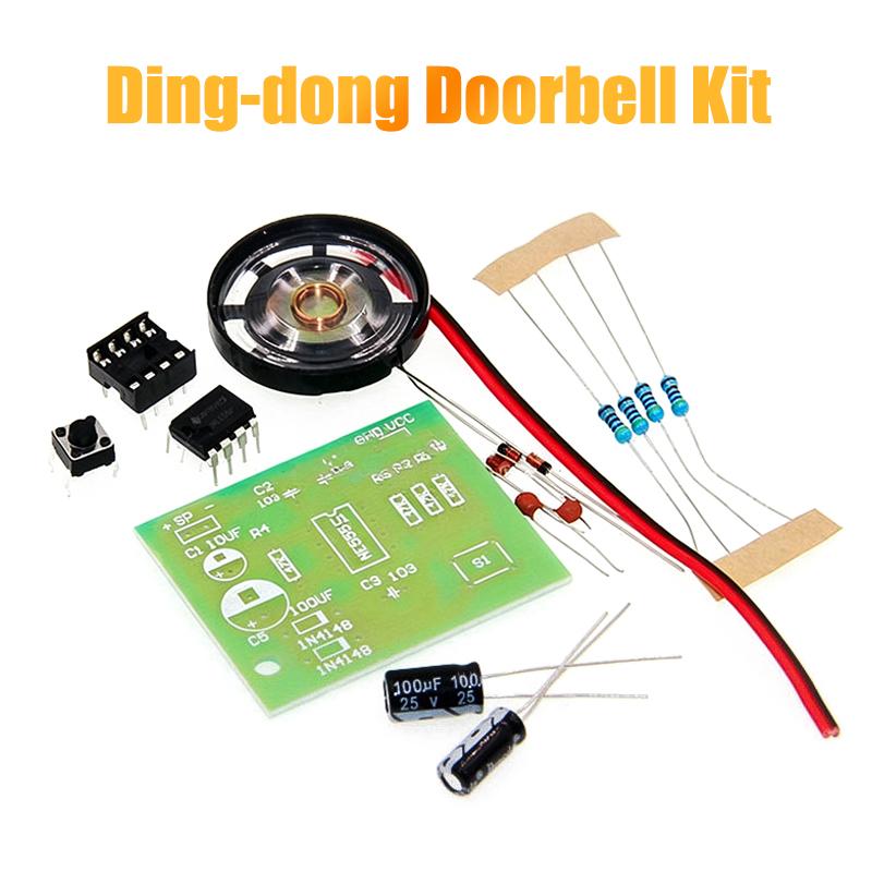 デュアルトーンディンドンNE555ドアベルDIY組み立てキッ - Diy Electronics Course のレビューと価格