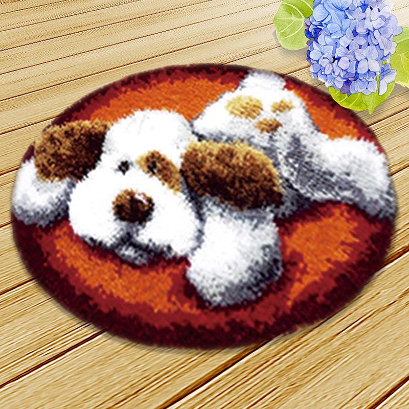 般若カーペット刺繍ラッチフックキット漫画動物未定義ラッチフッ - Diy Home Electronics Projects のレビューと価格