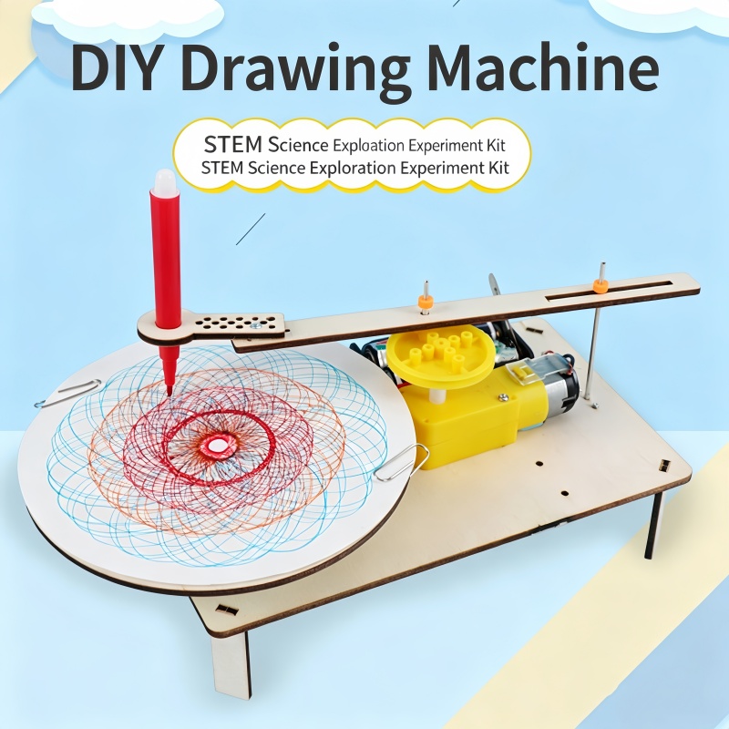 1-3個入り DIY木製電動プロッター描画ロボットおもちゃ  - Diy Home Electronics Projects のレビューと価格
