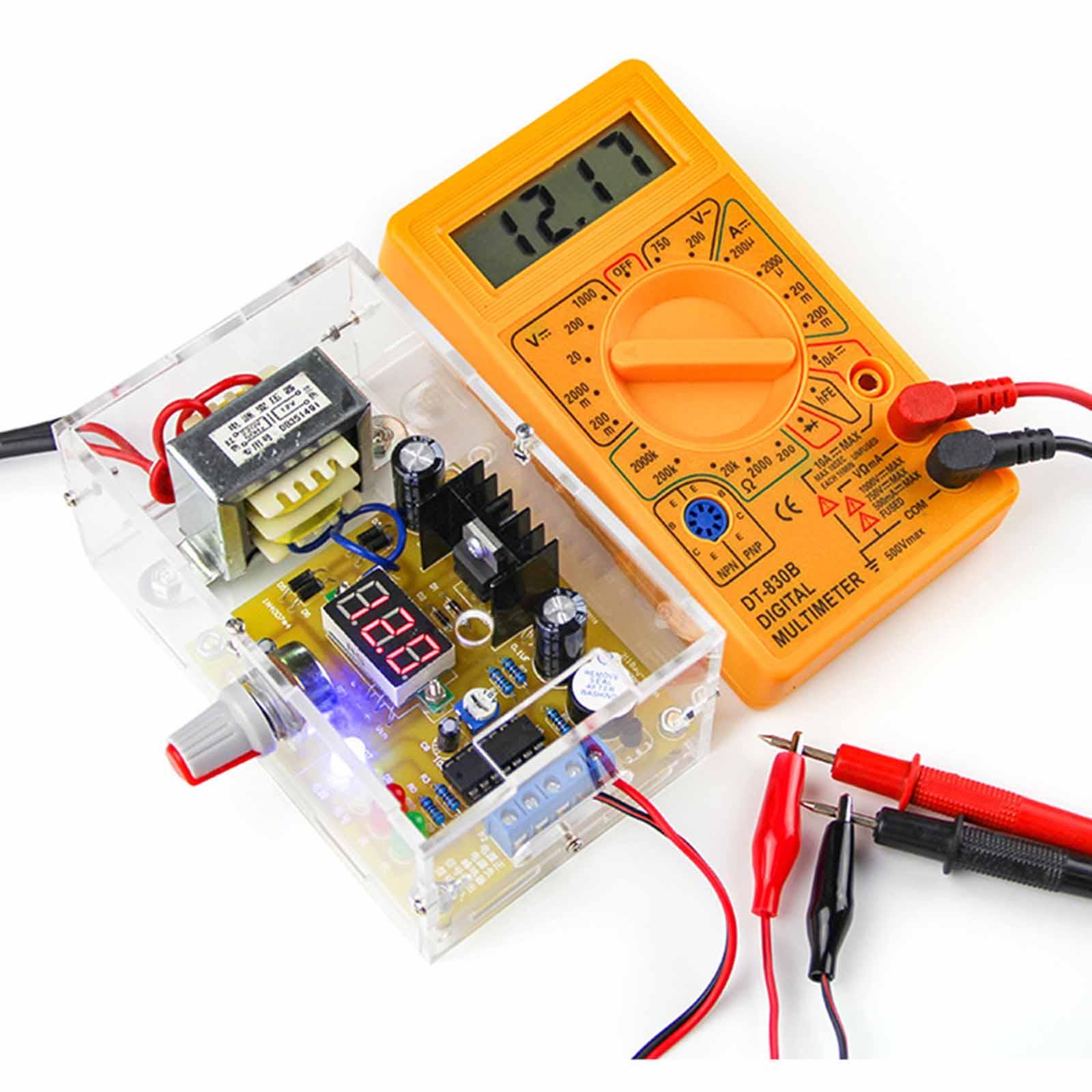 電源モジュール調整可能な電圧レギュレータボードDIY LM3 - Diy Electronics Course のレビューと価格
