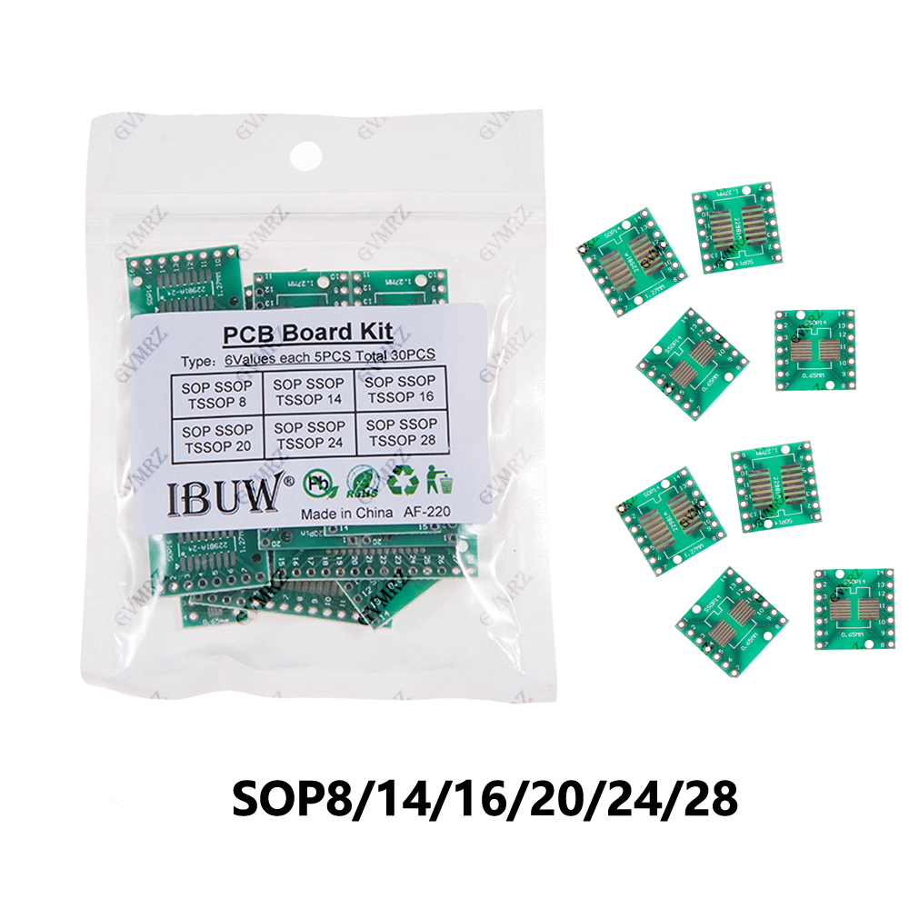 30 個 6 値 SOP SSOP TSSOP PCB アダ - Diy Home Electronics Projects のレビューと価格