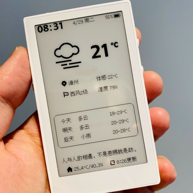 E-ink 電子ブックリーダー 3.7 インチインクスクリー - Diy Electronics Book のレビューと価格