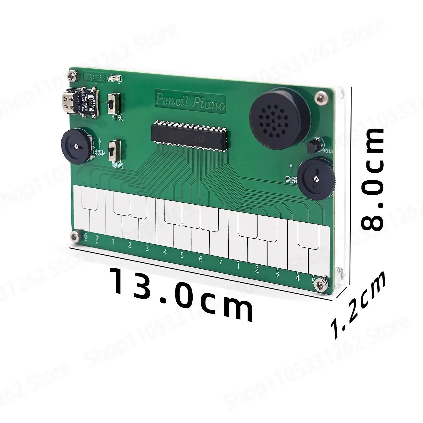電子楽器DIYコースの設計課題：はんだ付け練習キット、部品、 - Diy Electronics Course のレビューと価格